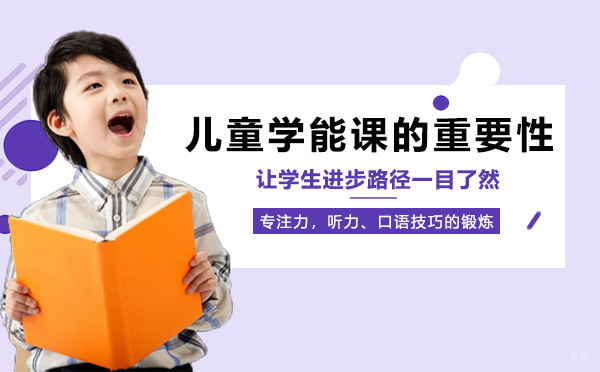 儿童学能课程对学习能力提升的实践价值
