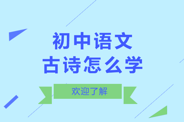 北京初中语文古诗怎么学-初中语文古诗如何学比较好