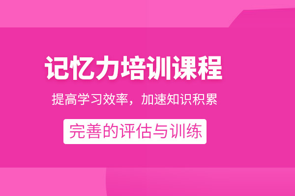 北京少儿记忆力训练班