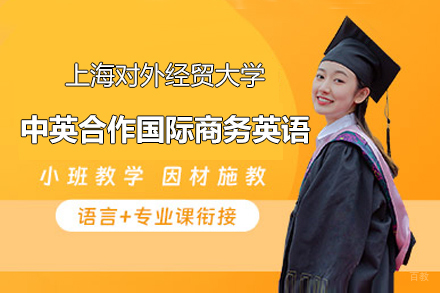 上海对外经贸大学中英合作国际商务英语项目招生简章