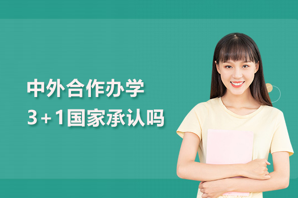 中外合作办学3+1国家承认吗