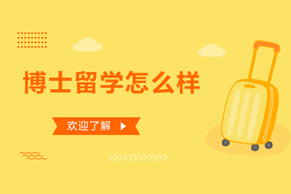 博士留学怎么样