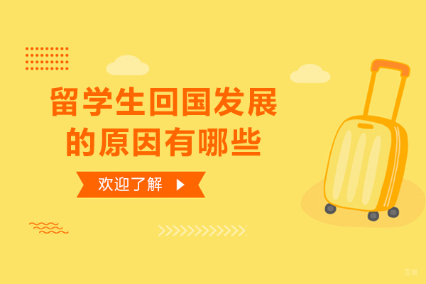 留学生回国发展的原因有哪些