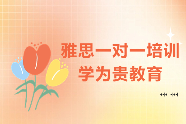 上海雅思一对一培训课程-学为贵教育