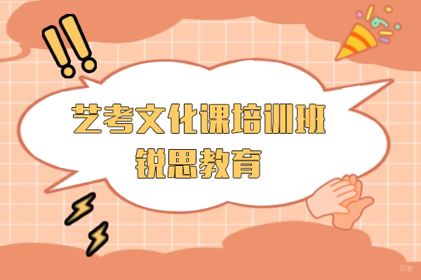 上海艺考文化课培训班-锐思教育