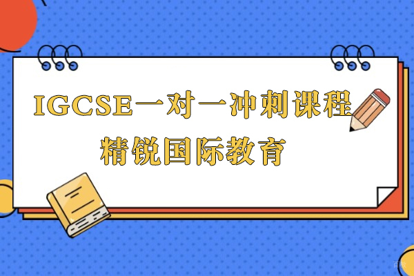 上海IGCSE一对一冲刺课程-精锐国际教育