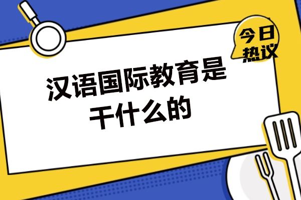 西安汉语国际教育是干什么的