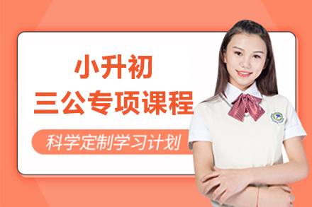 上海小升初三公专项课程