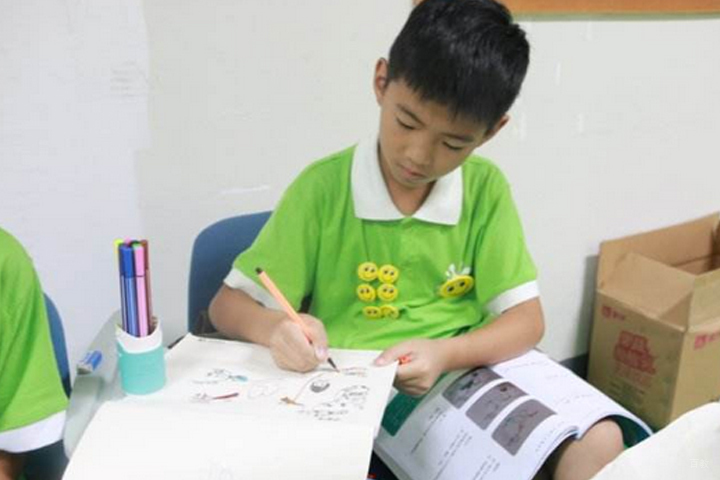 学员在认真上课