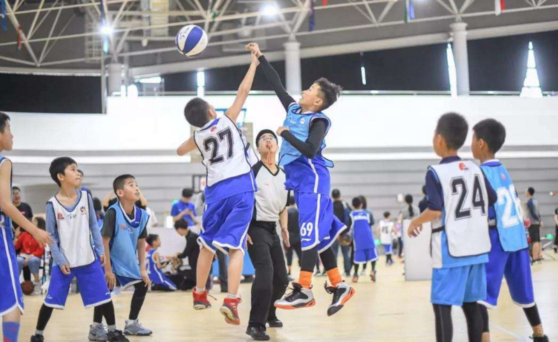 学员在打比赛