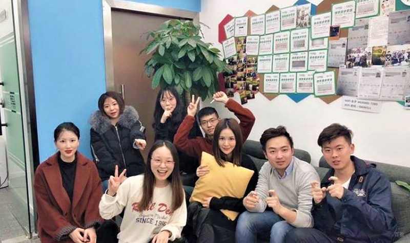 雅思学员合影