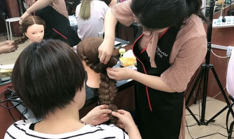 盘发编发培训