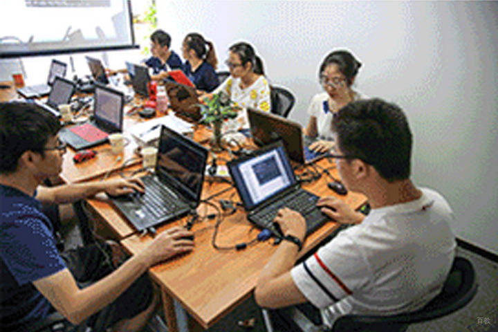 学员学习中