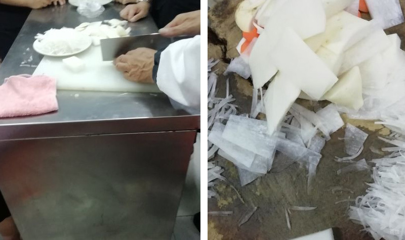 厨师刀工培训