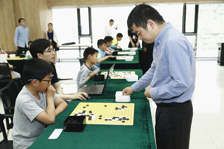 上海同雅堂学员比赛现场