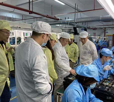 参观工程