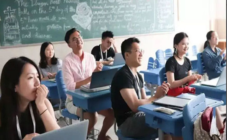 三士渡教育学员培训