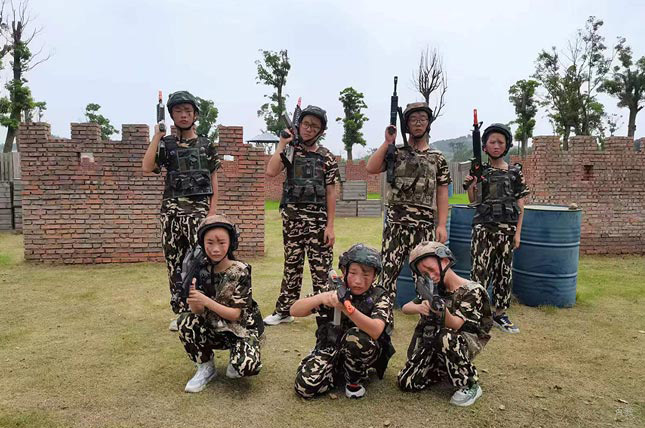 学员训练图片