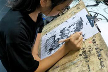 上课照片