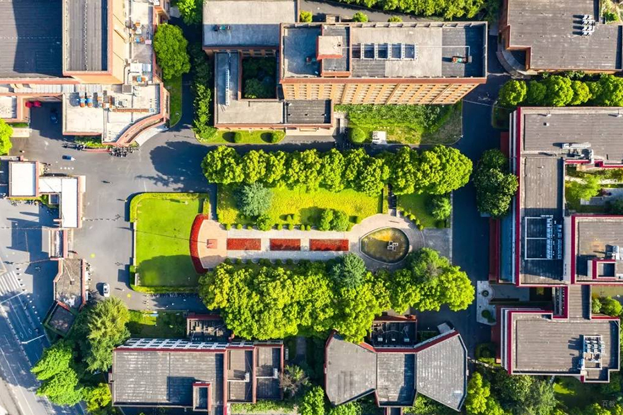学校俯瞰图