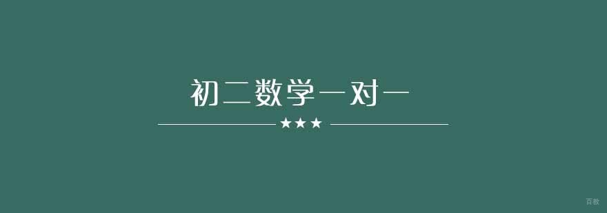 武汉初二数学一对一培训班