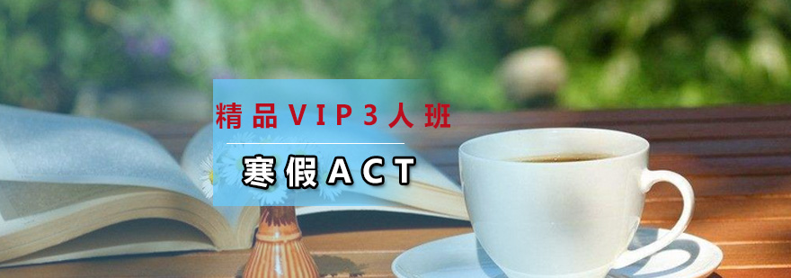 寒假ACT精品VIP3人班