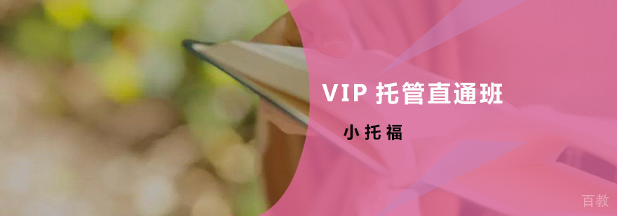 小托福VIP托管直通班