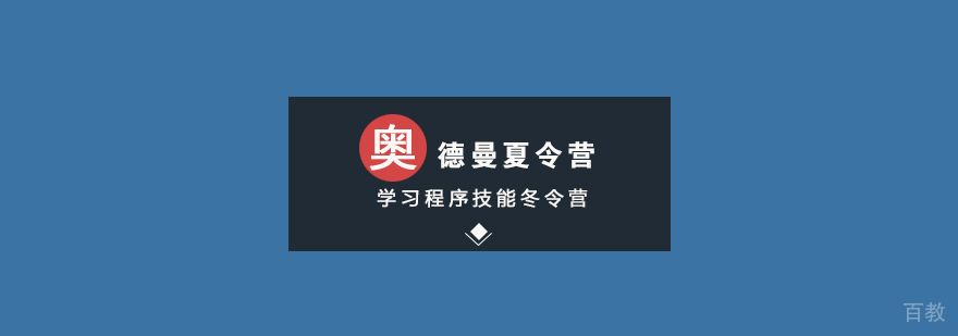 学习程序技能冬令营