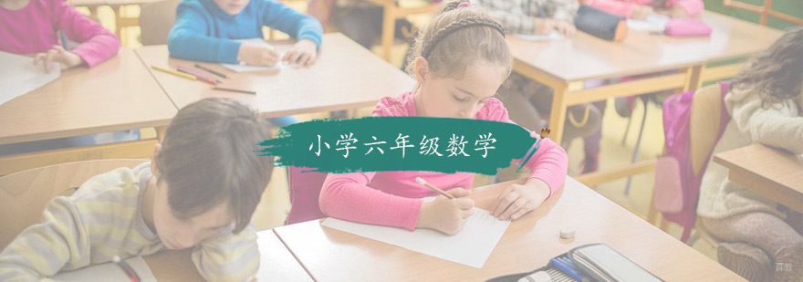 小学六年级数学培训