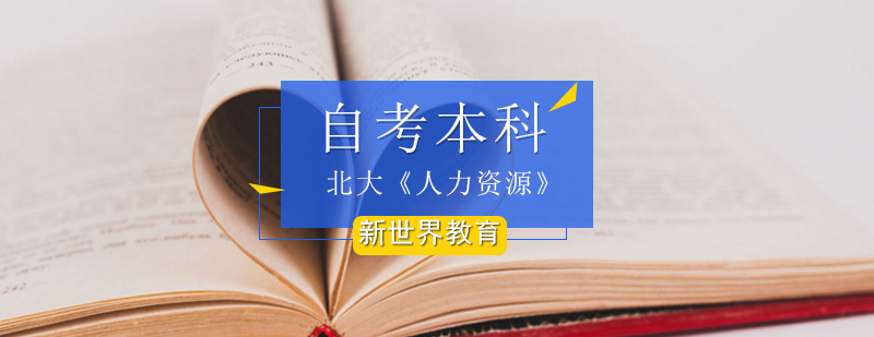 北大《人力资源》自考本科 北大《人力资源》自考本科_自考本科人力资源管理专业