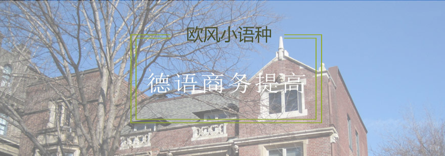 德语商务提高课程