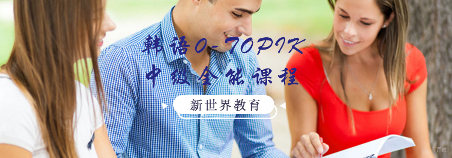 韩语0-TOPIK中级全能课程