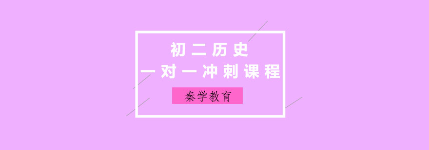初二历史一对一冲刺课程