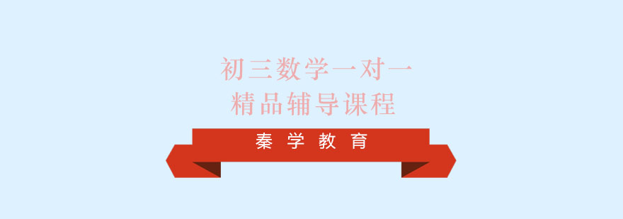 初三数学一对一精品辅导课程
