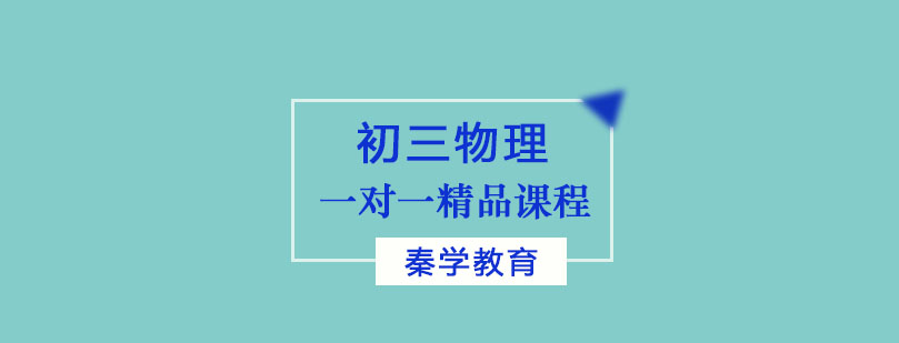 初三物理一对一精品辅导课程
