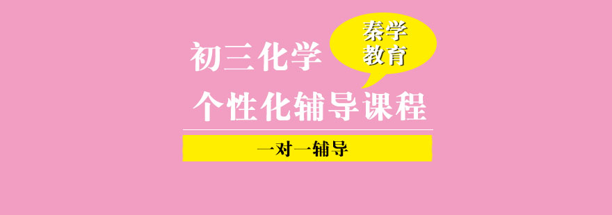 初三化学一对一个性化辅导课程