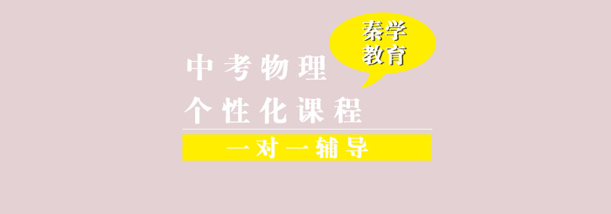 中考物理一对一个性化辅导课程