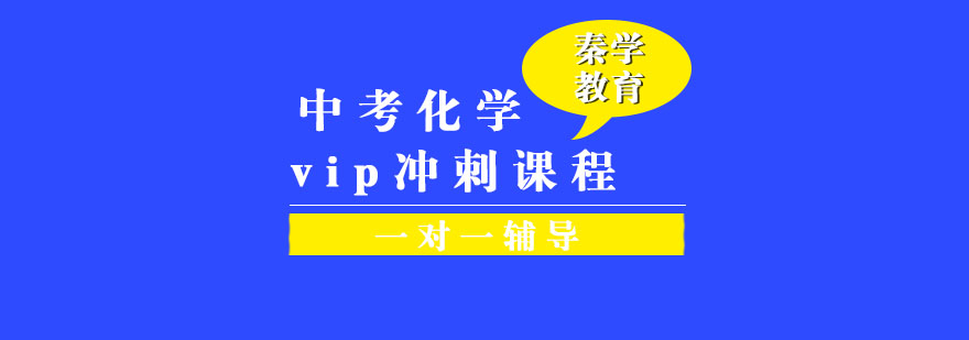 中考化学一对一vip辅导冲刺课程