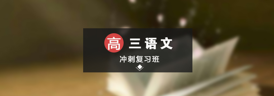 上海高三語(yǔ)文沖刺復(fù)習(xí)班