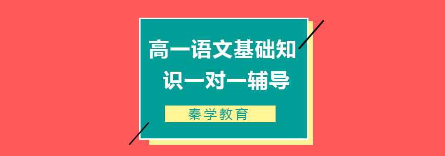 高一语文基础知识一对一辅导课程