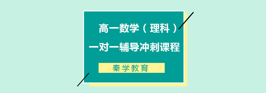 高一数学（理科）一对一辅导冲刺课程