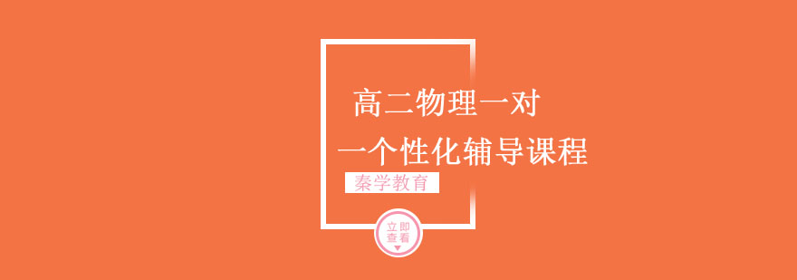高二物理一对一个性化辅导课程