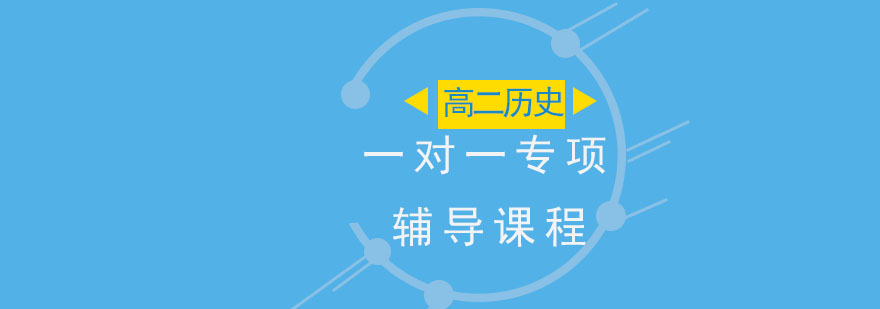 高二历史一对一专项辅导课程