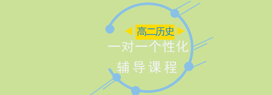 高二历史一对一个性化辅导课程
