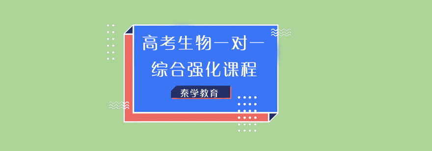 高考生物一对一综合强化课程