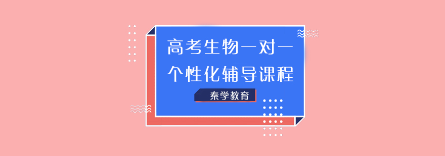 高考生物一对一个性化辅导课程