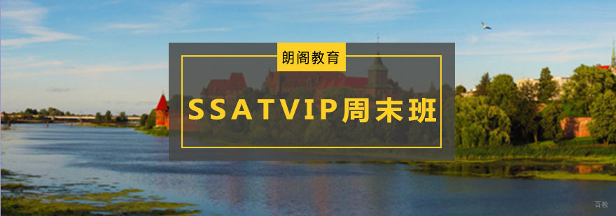 SSATVIP周末班课程