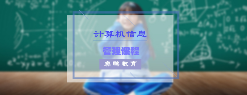 计算机信息管理课程