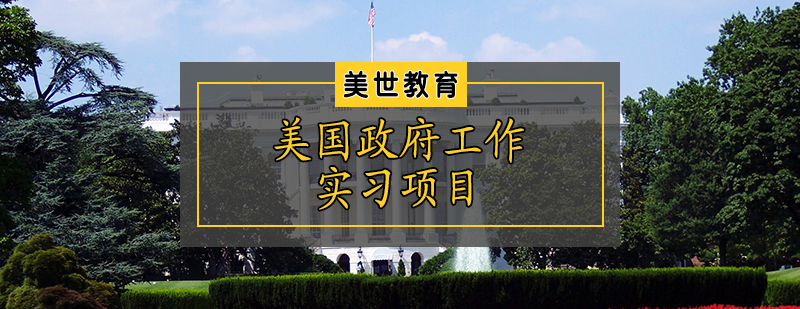 美国工作实习项目