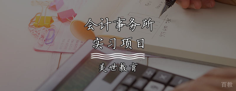 会计事务所实习项目